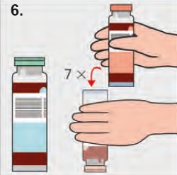 Abnahme von Blutkulturen bei Erwachsenen mit Hilfe eines Spezialadapter Bild 6
